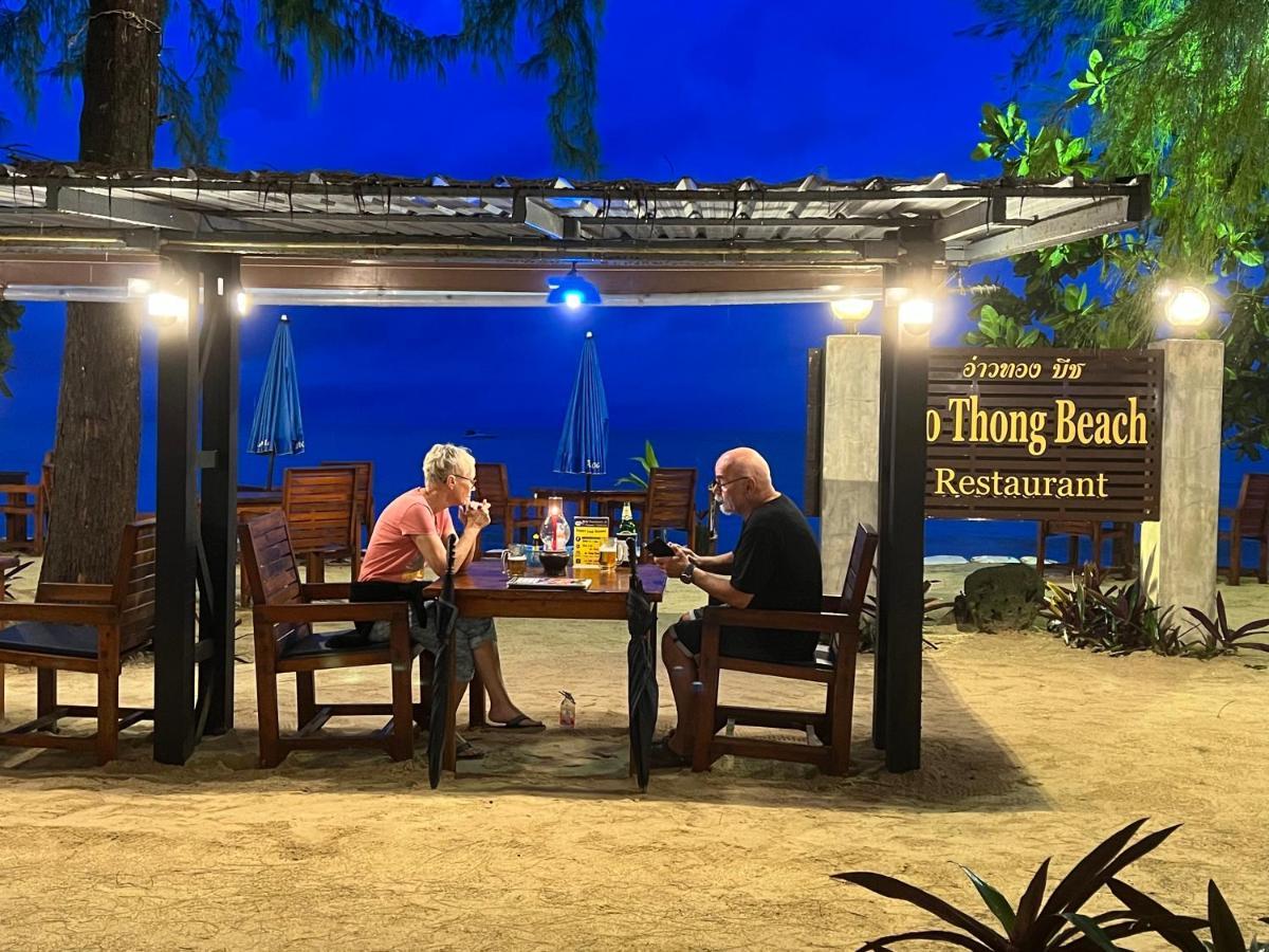 Ao Thong Beach Resort Bang Sak Eksteriør bilde